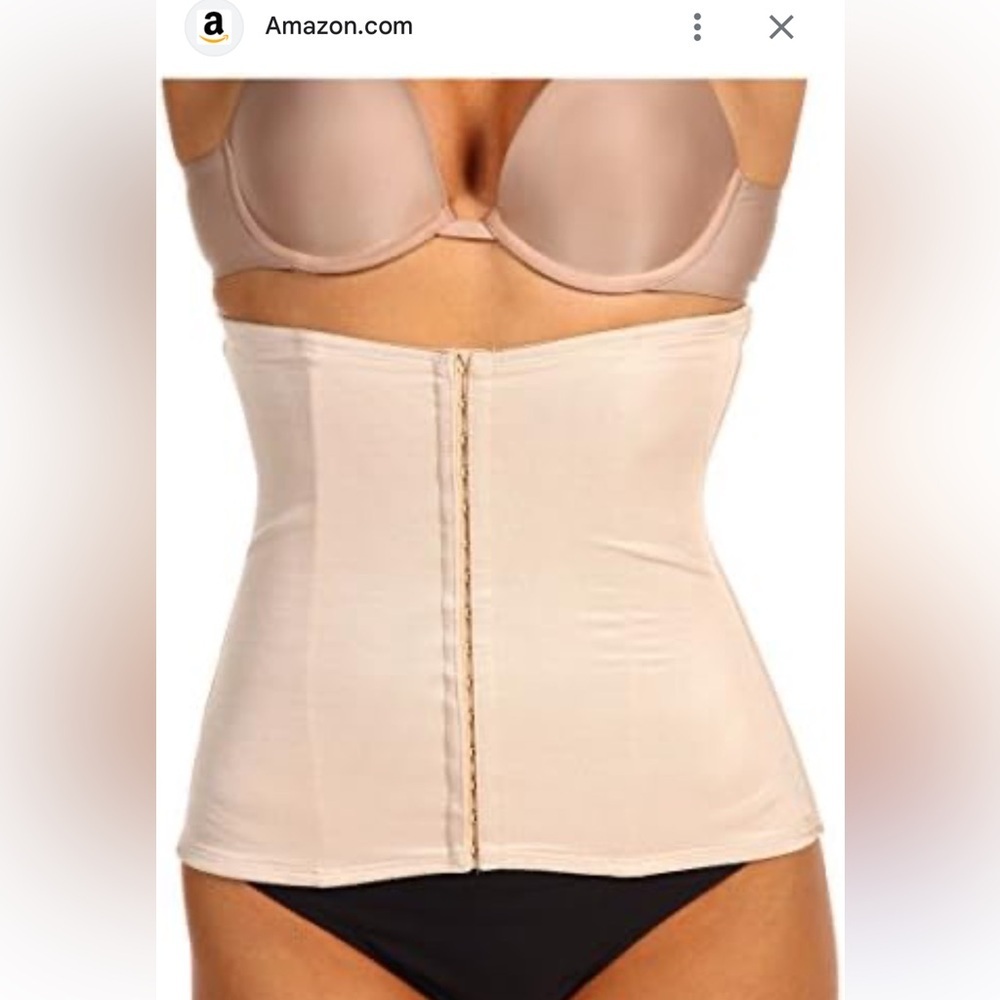 Miraclesuit Womens Extra Firm Control Waist Cincher Warm Beige Size L NWT